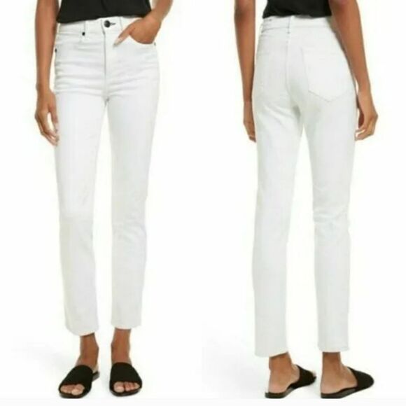 NWT Rag & Bone White Cigarette  Jean - Picture 1 of 16